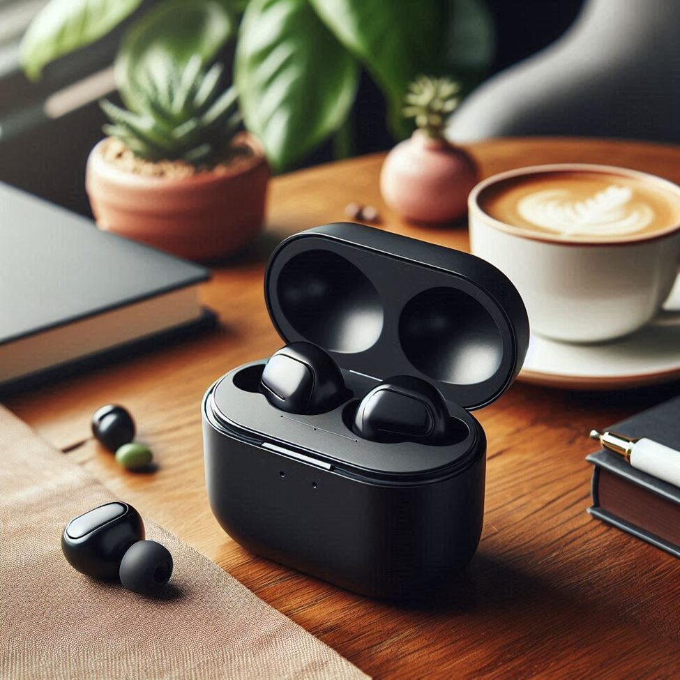 Black Wireless Earbuds