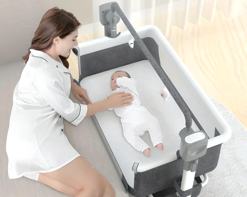 bassinet rocking cradle