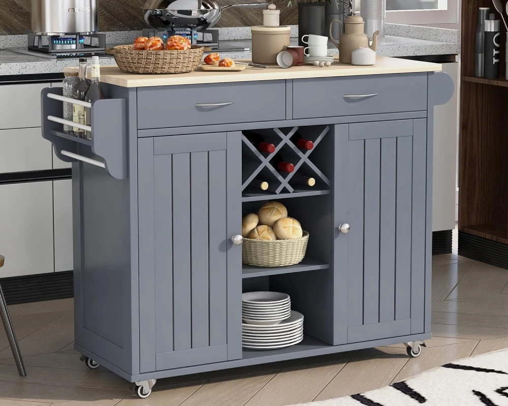 island with storage