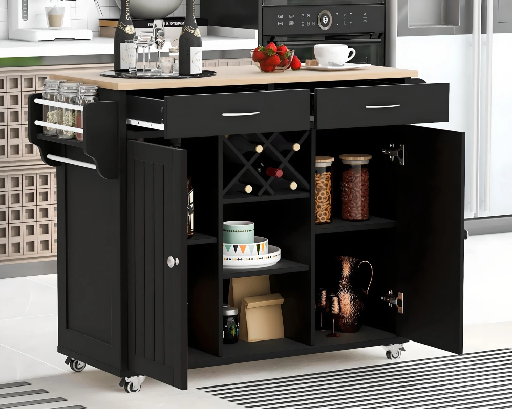 kitchen cabinets on wheels