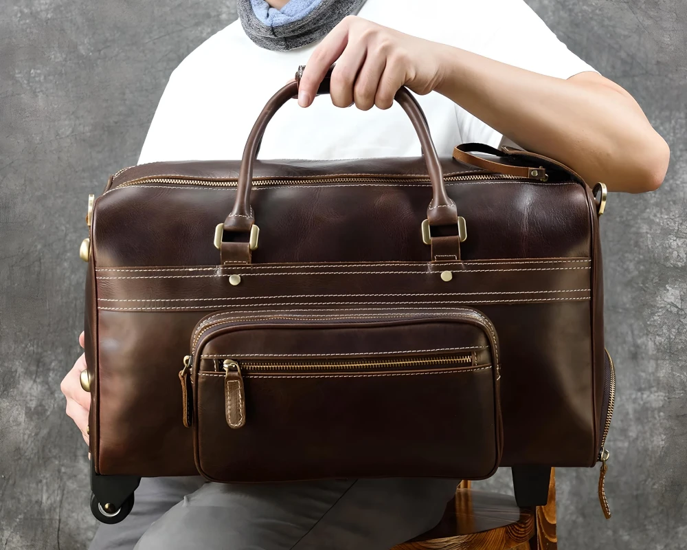 designer wheeled luggage